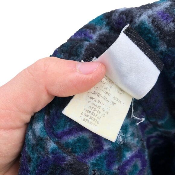 Vintage Y2K The North Face Fleece Pattern Jacket Large - Picture 4 of 16